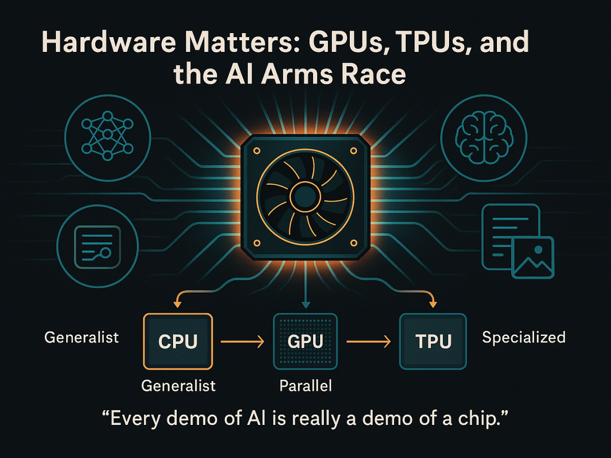 Hardware Matters: GPUs, TPUs, and the AI Arms&nbsp;Race