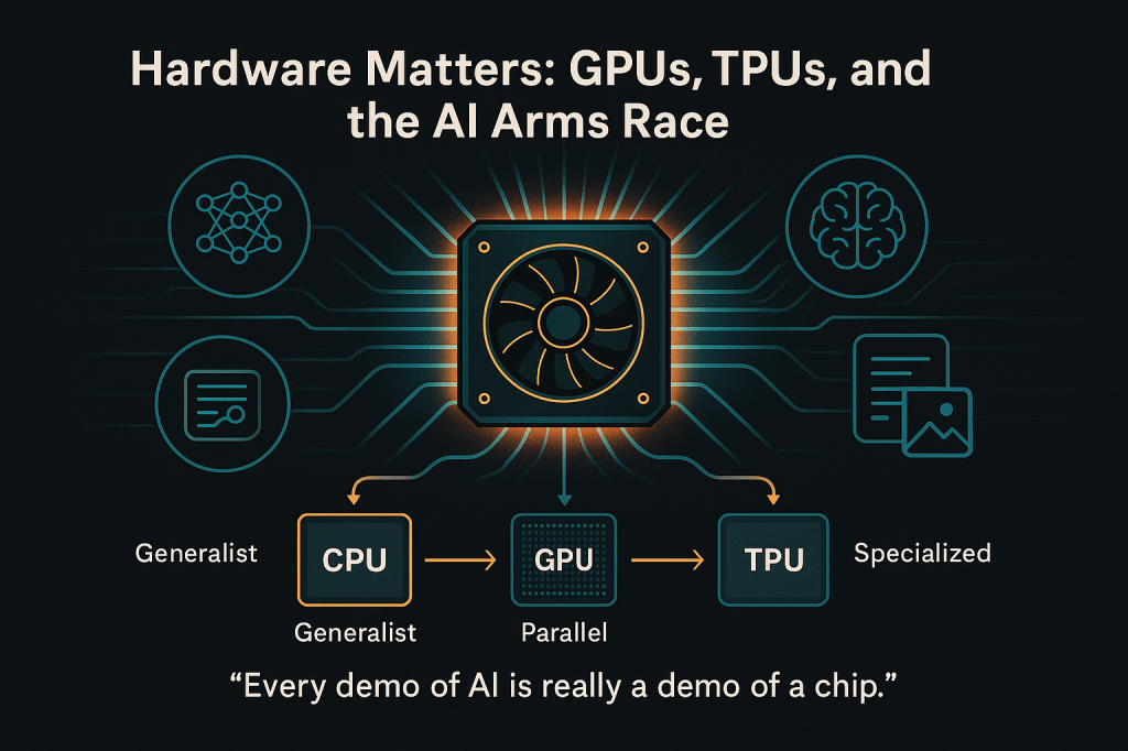 Hardware Matters: GPUs, TPUs, and the AI Arms&nbsp;Race